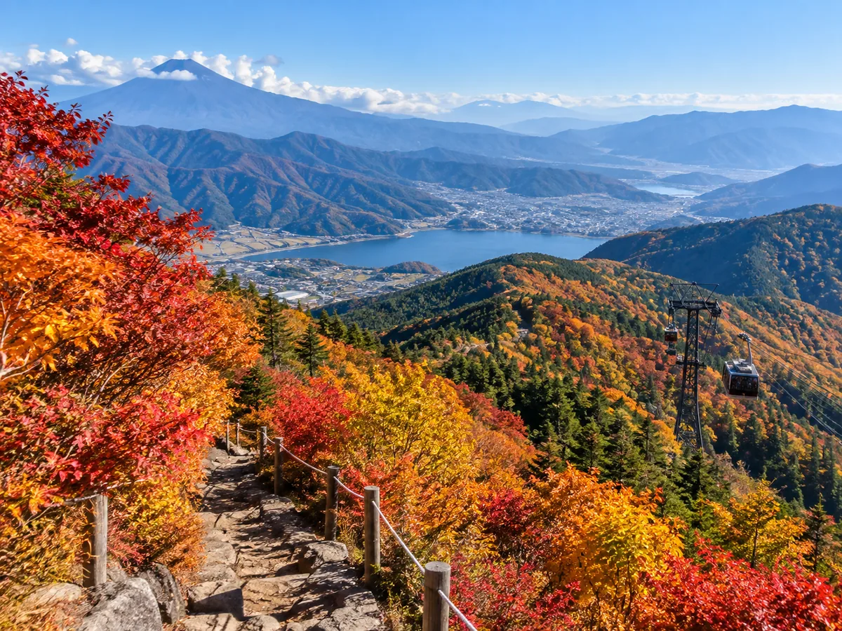 Autumn foliage in Japan